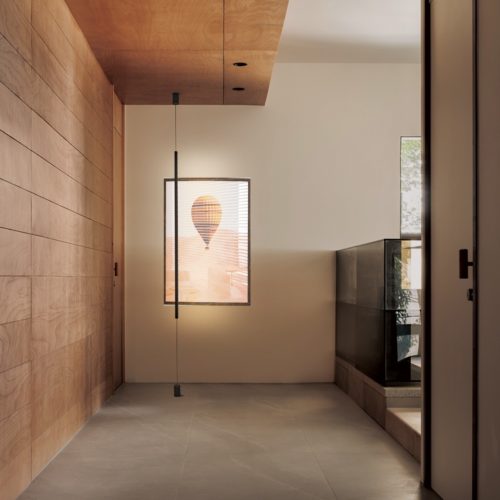Ceiling-Floor Light LED With Base